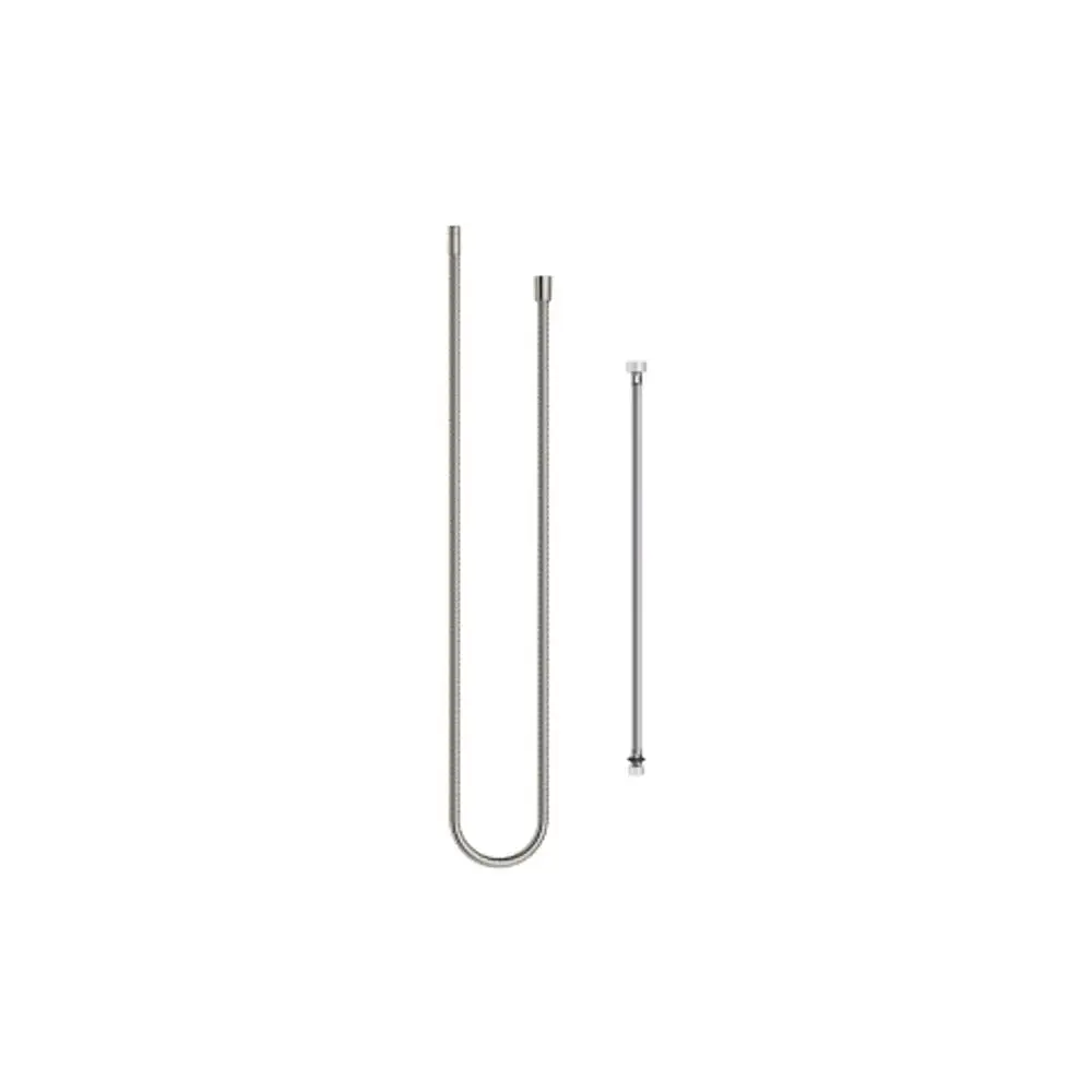 DORNBRACHT Metall-Brauseschlauch , 2-teilig SERIENNEUTRAL 28323970 1/2'' x 3/8'' x 2250 mm Platin gebürstet, 28323970-06 Galeriebild 1
